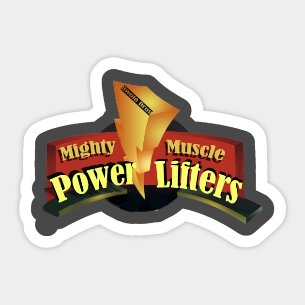 Mighty Power Lifters Sticker by DrizzyRizzle